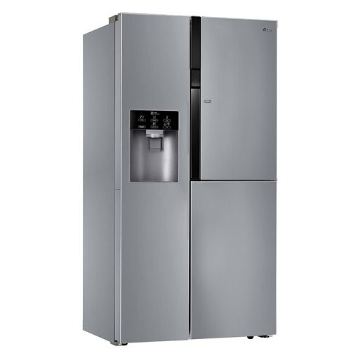 نمای یخچال ال جی J247 از زاویه چپ
