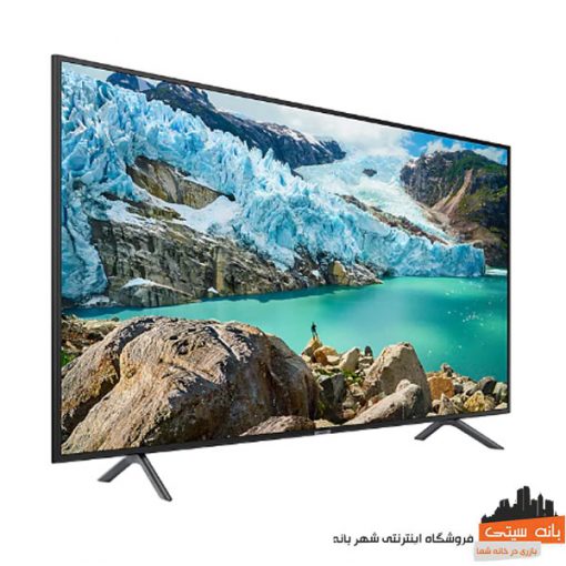 نمای زاویه چپ تلویزیون سامسونگ 49RU7100