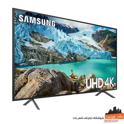 نمای زاویه چپ تلویزیون سامسونگ 55RU7100