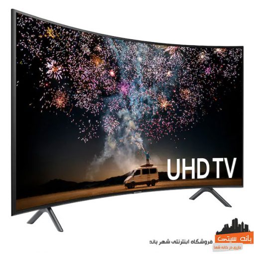 نمای زاویه چپ تلویزیون سامسونگ 55RU7300