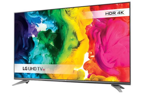 نمای زاویه راست تلویزیون ال جی 49UH750V