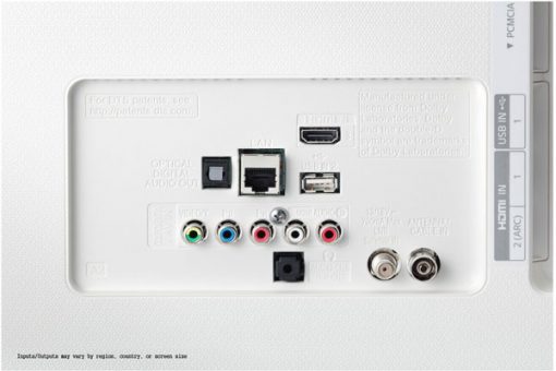 نمای پشتی تلویزیون ال جی 49UH750V