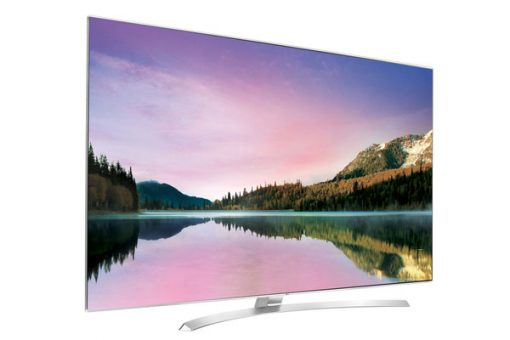 نمای زاویه چپ تلویزیون ال جی 65UH950