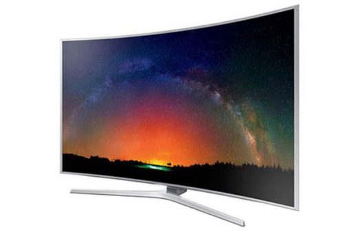 نمای زاویه راست تلویزیون سامسونگ 55JS9000