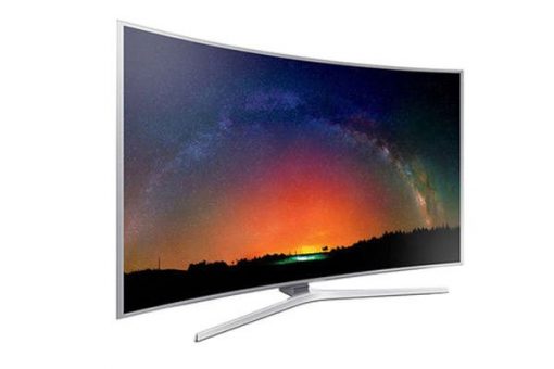 نمای زاویه چپ تلویزیون ال جی 55JS9000