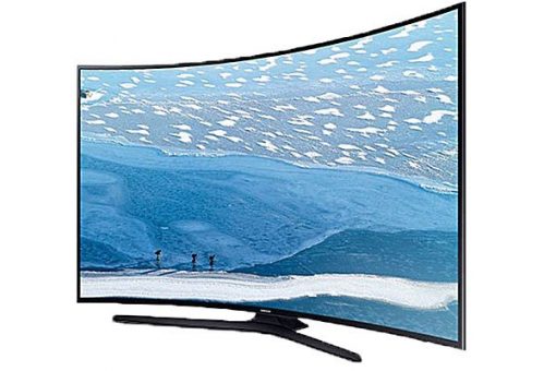 نمای زاویه راست تلویزیون سامسونگ 55KU7350