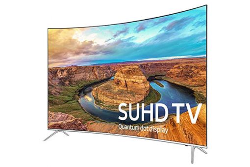 نمای زاویه راست تلویزیون سامسونگ 65 اینچ مدل 65KS8500