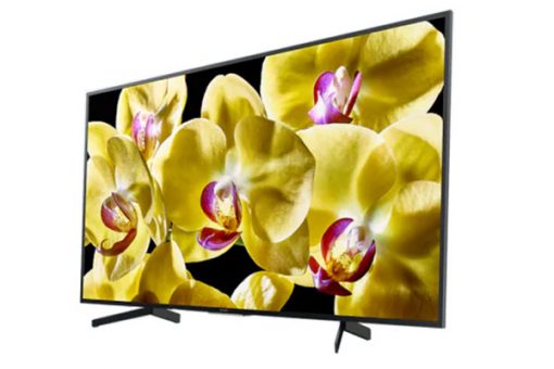 نمای تلویزیون سونی 55 اینچ مدل 55X8000G از زاویه راست