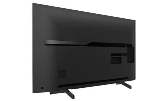 نمای پشتی تلویزیون سونی 55X8000G از کنار