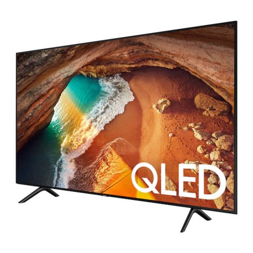 نمای زاویه راست تلویزیون سامسونگ 75Q60R