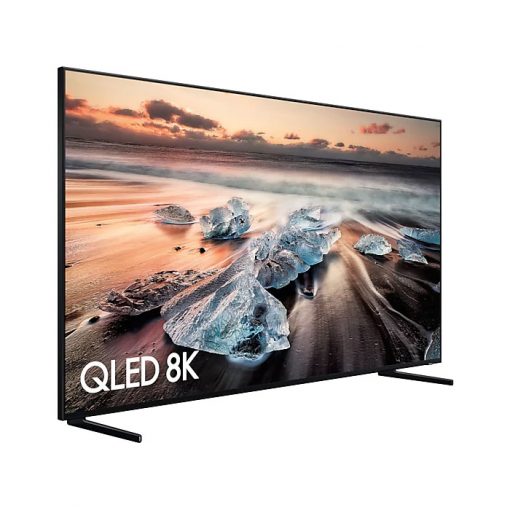 نمای زاویه چپ تلویزیون سامسون 75Q900R