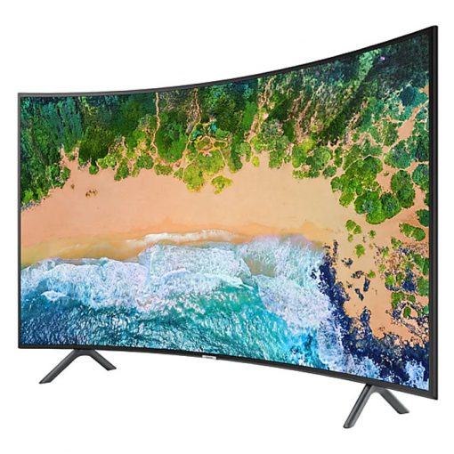 نمای تلویزیون سامسونگ 55NU7302K از زاویه راست