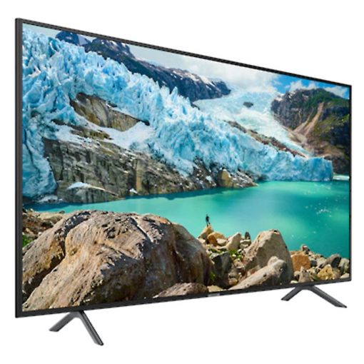 نمای تلویزیون سامسونگ 75RU7100 از زاویه چپ