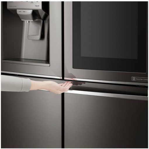 دکمه مخفی درب یخچال ساید بای ساید ال جی GRX-334DPB