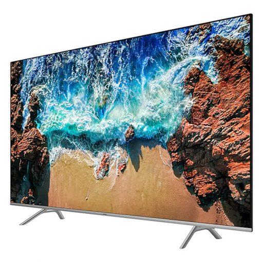 نمای تلویزیون سامسونگ 82NU8000 از زاویه راست