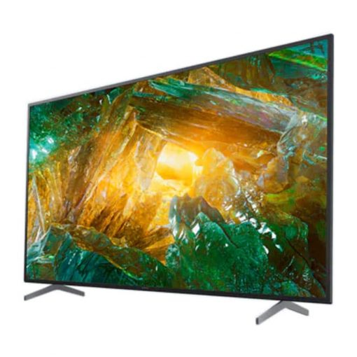 نمای تلویزیون سونی 85 اینچ مدل 85X8000H از زاویه راست