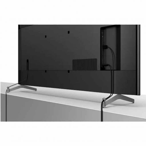 نمای پشتی و جای گذاری کابل ها در تلویزیون سونی ۸۵ اینچ مدل 85X9000H