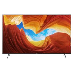 نمای زیبای تلویزیون سونی ۸۵ اینچ مدل 85X9000H از روبرو