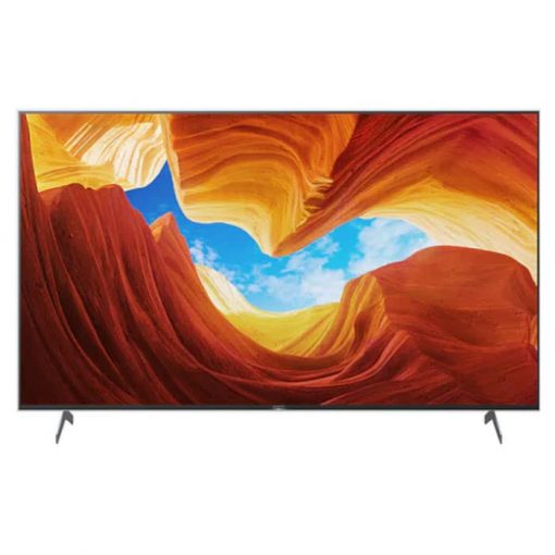 نمای زیبای تلویزیون سونی ۸۵ اینچ مدل 85X9000H از روبرو