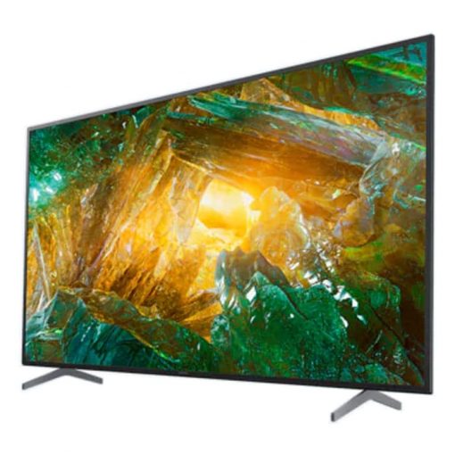 نمای تلویزیون سونی 65 اینچ مدل 65X8000H از زاویه راست