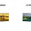 مقایسه تلویزیون ال جی SM8600 با SM9000