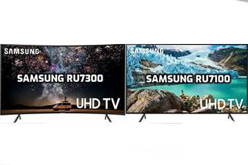 مقایسه تلویزیون سامسونگ ru7300 با ru7100