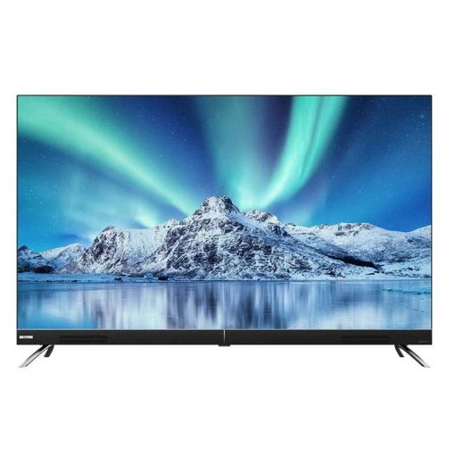 نمای تلویزیون جی پلاس 55 اینچ مدل 55JU922S از روبر