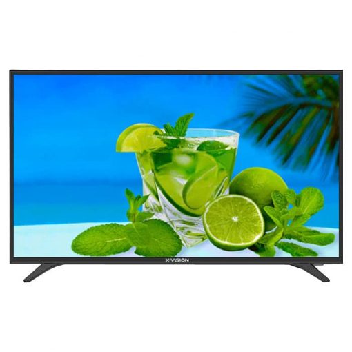 نمای تلویزیون ایکس ویژن 43 اینچ مدل 43XT520 از روبرو