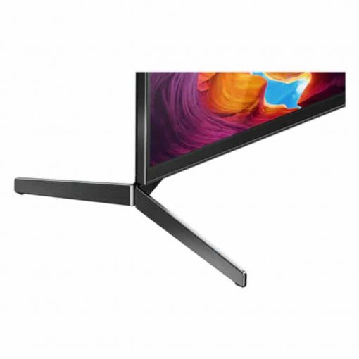 طراحی زیبای پایه های تلویزیون سونی 49 اینچ مدل 49X9500H