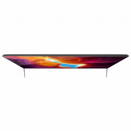 نمای تلویزیون سونی 49 اینچ مدل 49X9500H از زاویه بالا