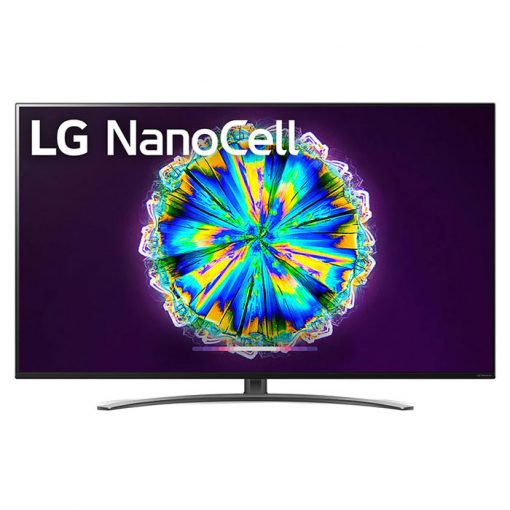 نمای تلویزیون ال جی 65 اینچ مدل 65NANO86 از روبرو