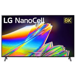 نمای تلویزیون ال جی 65 اینچ مدل 65NANO95 از روبرو