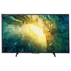 نمای تلویزیون سونی 49 اینچ مدل 49X7500H از روبرو