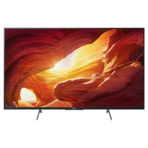 نمای تلویزیون سونی 49 اینچ مدل 49X8500H از روبرو
