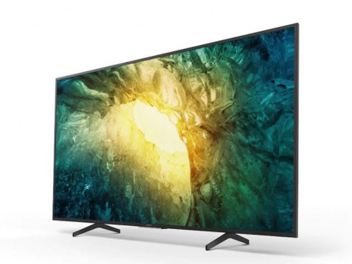 تلویزیون سونی X7500H از نمای کنار