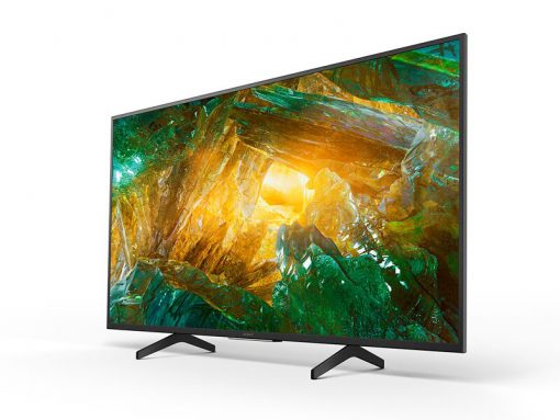 نمای کناری تلویزیون سونی X8050H